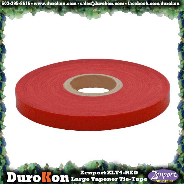 (image for) Zenport Plant Tie Tape ZL0025 Large Tapener Red Plant Tie Tape, 80-Feet, 6-MIL (ZL100/ZL919/MAX HTB2 N)