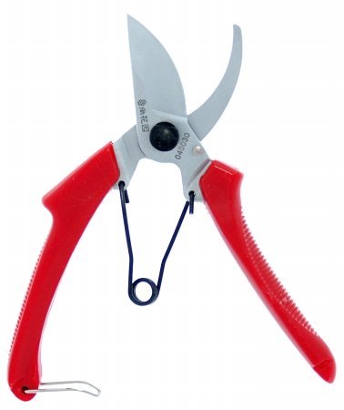 (image for) Zenport Q120DX Pruner Precision Pocket, Japanese Secateur, Wishbone Spring, 8-Inch