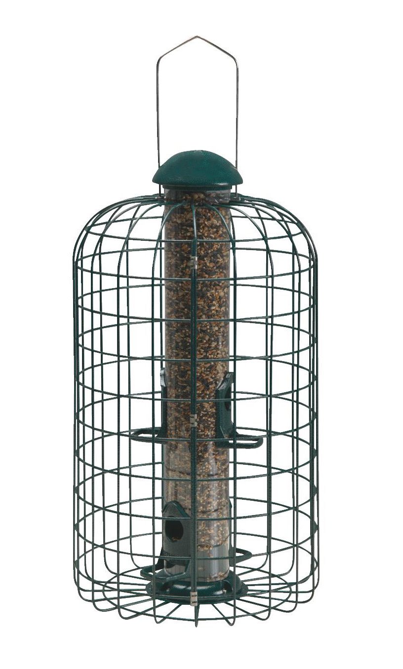 Zenport Caged Bird Feeder Z38002 Squirrel-X, Squirrel-Resistant (image for) Zenport Caged Bird Feeder Z38002 Squirrel-X, Squirrel-Resistant