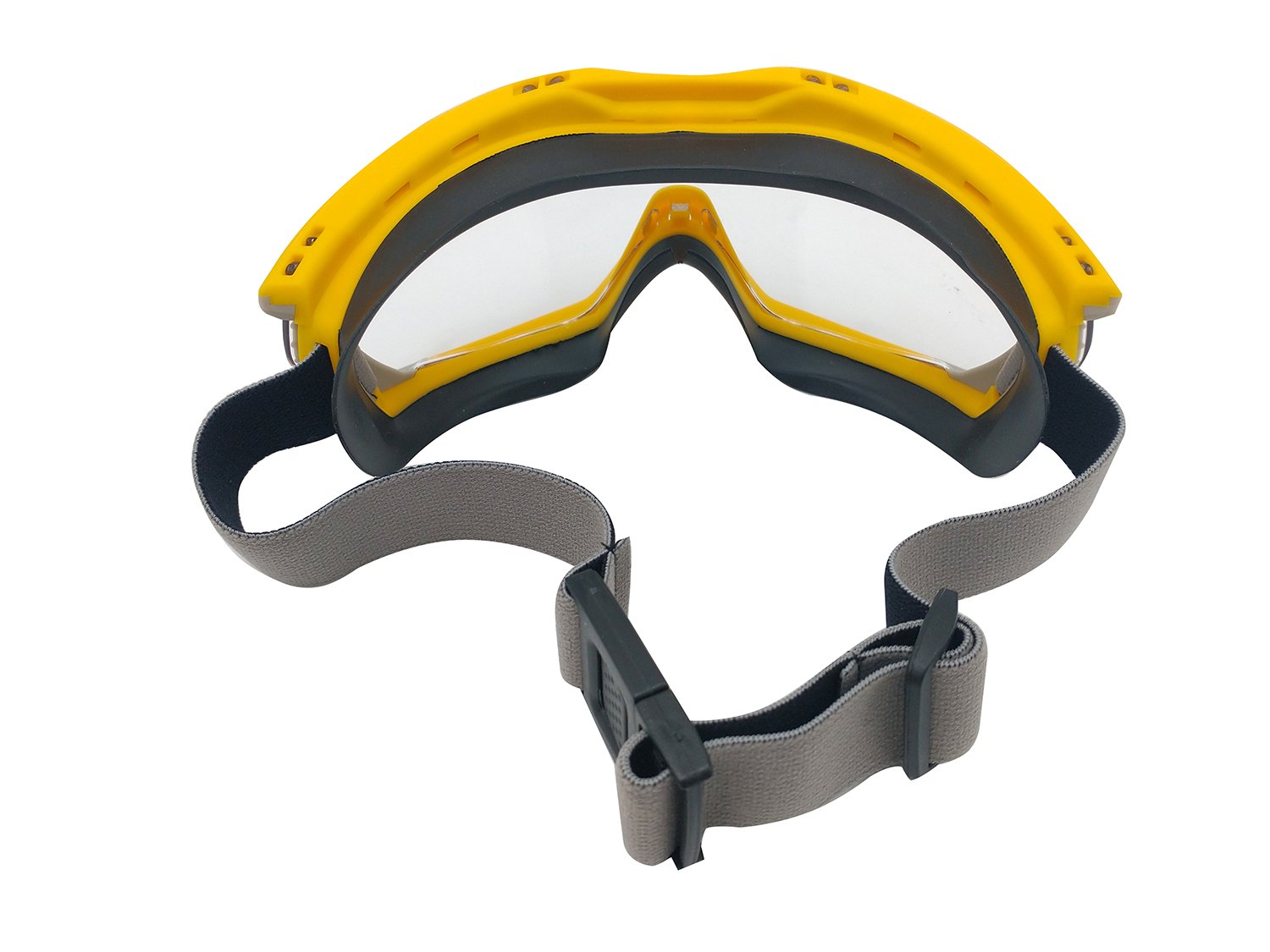 (image for) Zenport Safety Goggles SG274 Clear Lens, Flex Seal, Yellow