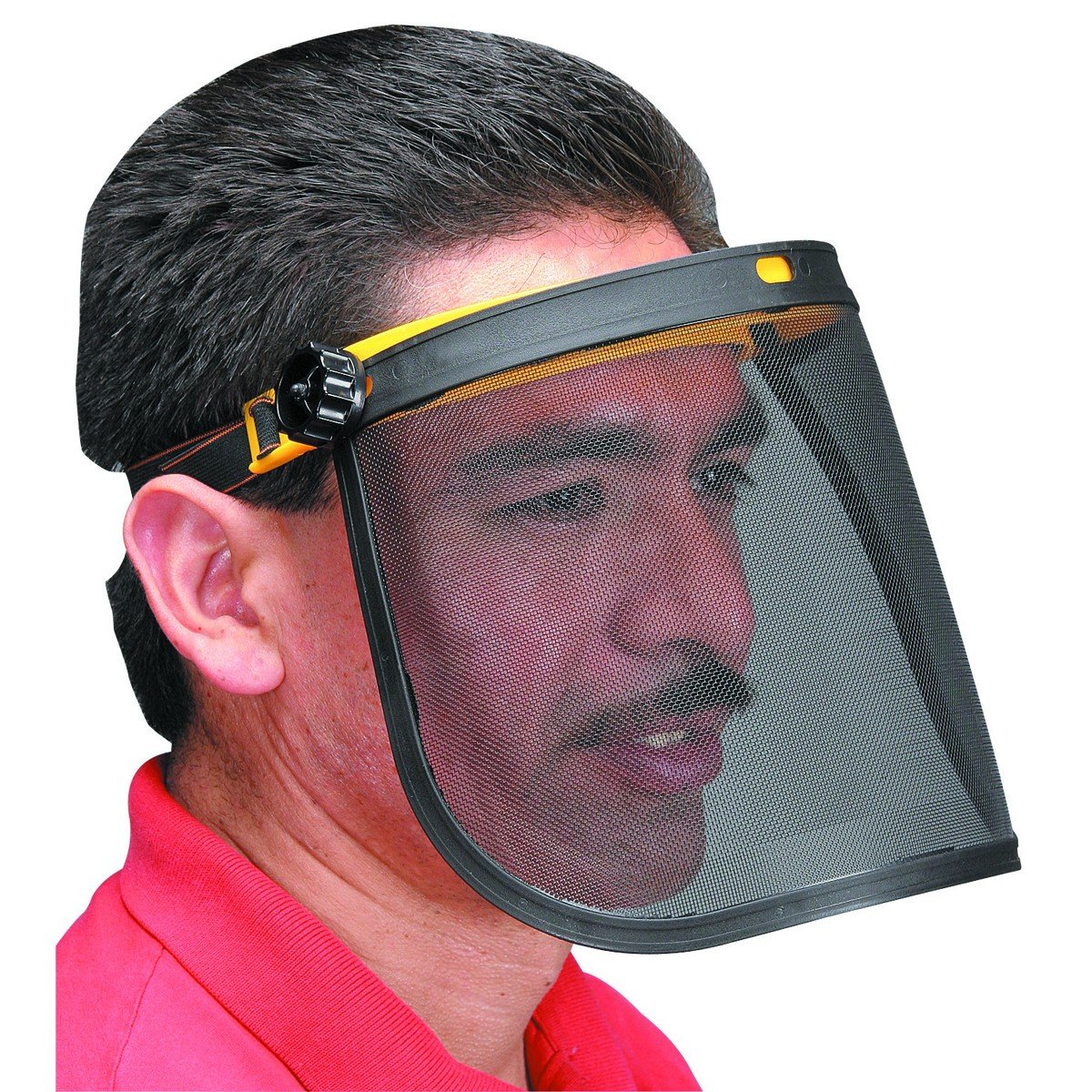 (image for) Zenport Face Shield FS825 Adjustable Wire Mesh Visor Face Shield, Protective Face Wear
