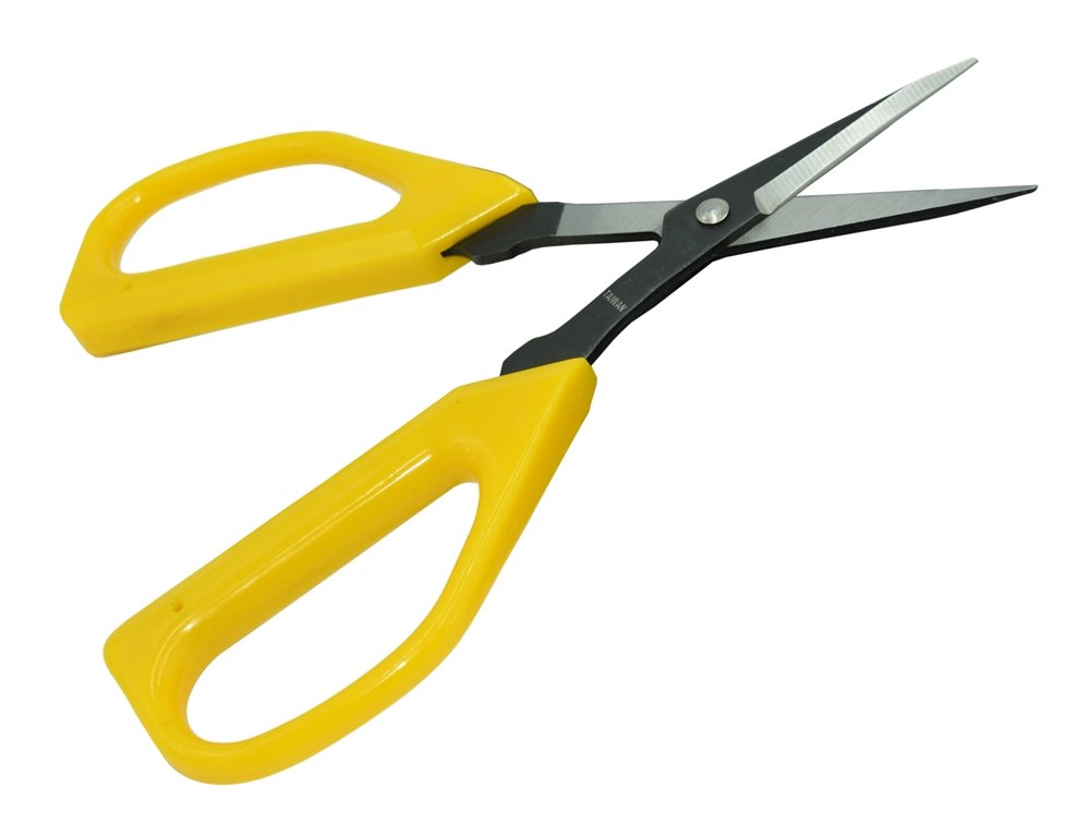 (image for) Zenport Scissors ZS109T Ergonomic Tilt Blade Deluxe Trimming Scissors, Garden, Fruit, Grape, 6.5-Inch Long