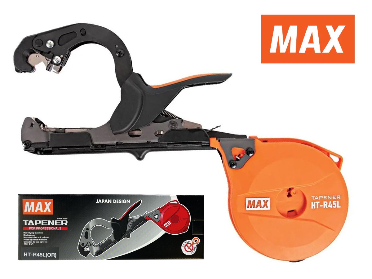 (image for) MAX Tapener HT- R45L(OR) Plant Tying Tool, Large Roll (New Model)