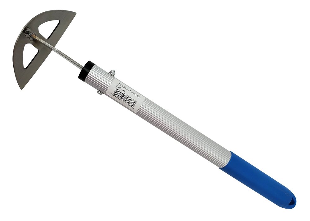(image for) Zenport JZ0008 Handheld Window Hoe - 12-Inch Handle for Easy Weed Removal and Garden Maintenance