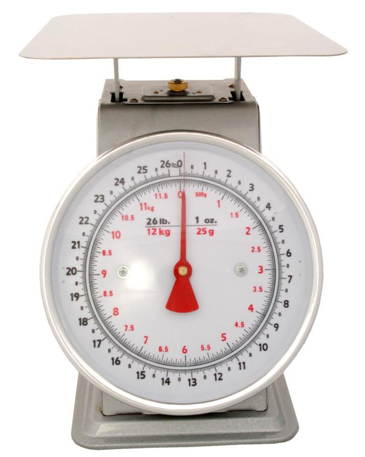 (image for) Zenport Accuzen Scale AZD25 Mechanical Platform Dial Scale, 25 Pound, For weighing fruits and vegetables
