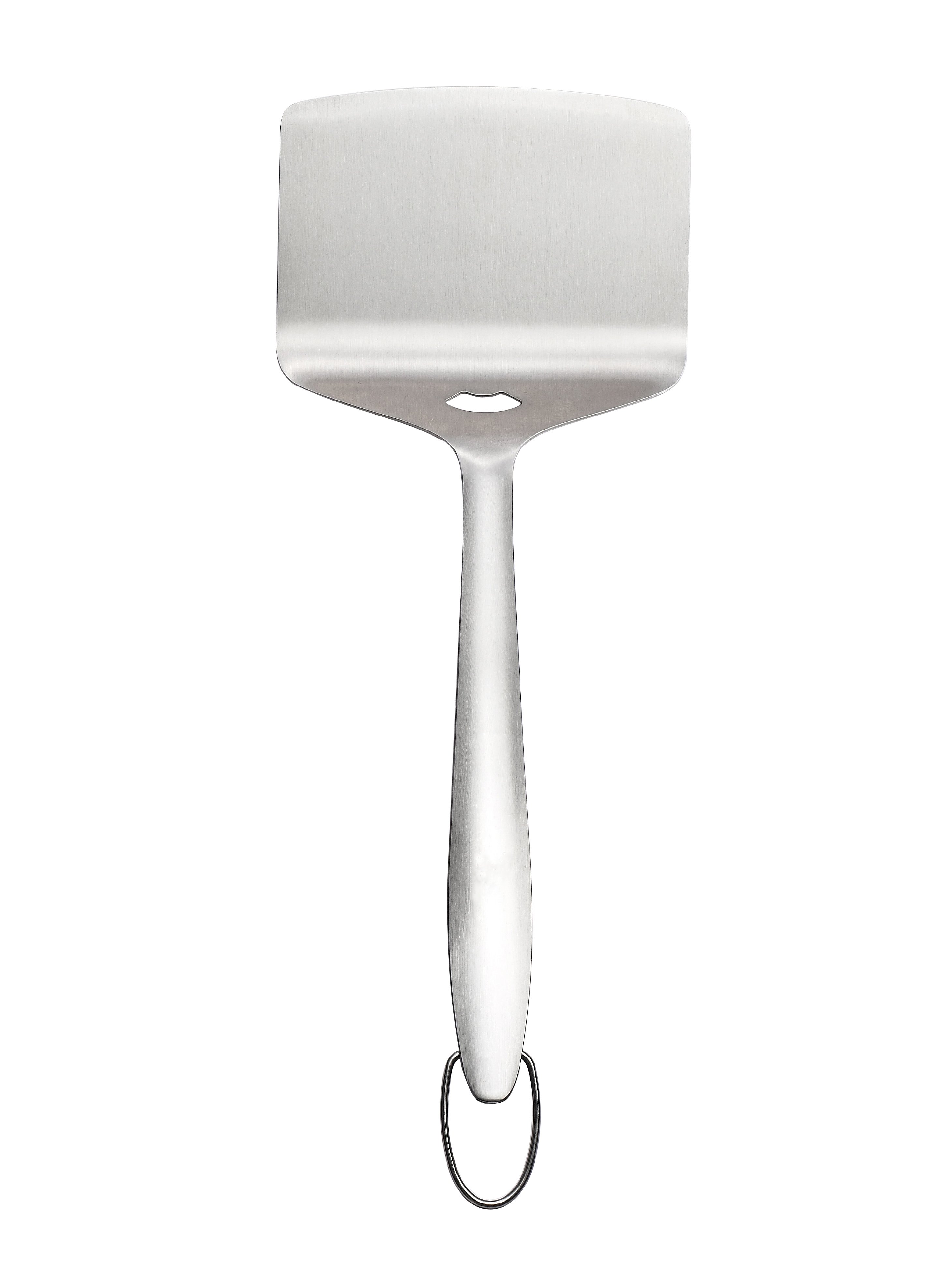 (image for) Zenport ZenUrban 880006B 7-Inch Wide Fish Turner Spatula, Stainless Steel