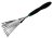(image for) Zenport Garden Soil Fan Rake 15309D Good Grips Mini Soil Rake, Ergonomic Soft Cushion Grip