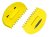 (image for) Zenport Leaf Scoop GA815 for Small Piles of Leaves, Bright Yellow