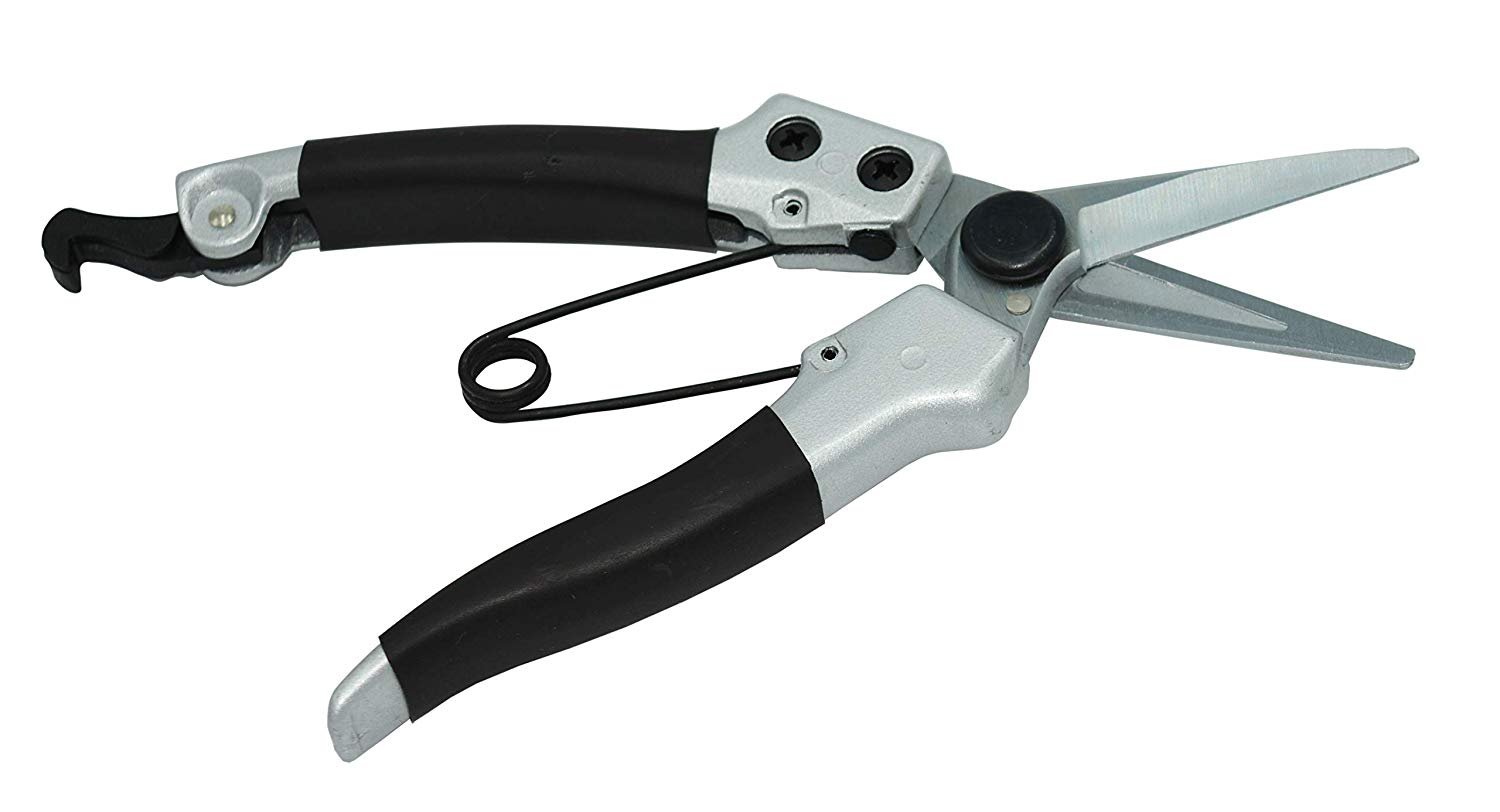 (image for) Zenport QZ142 Pruner, Hoof Trimmer, Floral Bunch Cutter, Angle Blade, 7-Inch