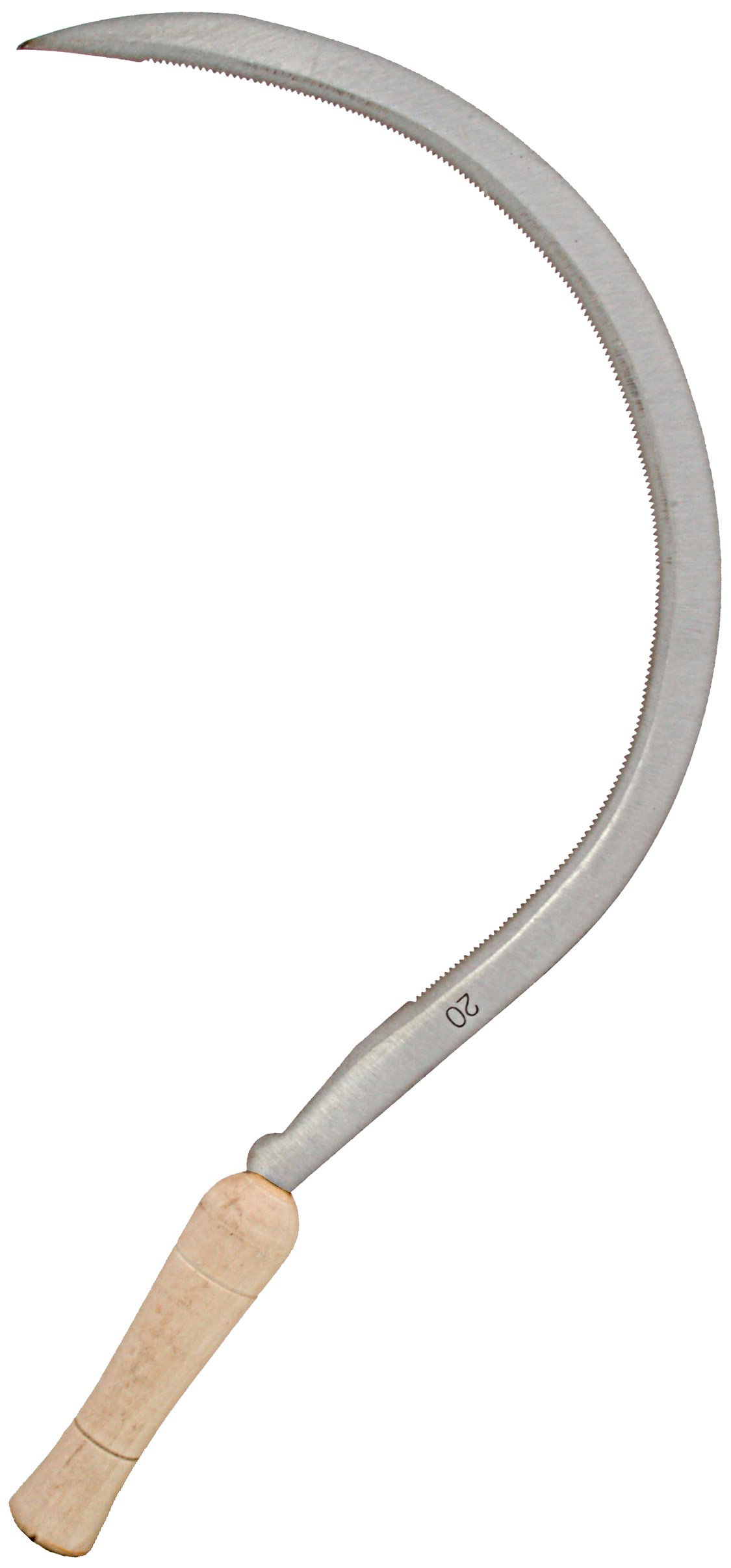 (image for) Zenport Scythe K110 20-Inch Harvest/Landscape Scythe, Serrated, Curved, 20-Inch Blade