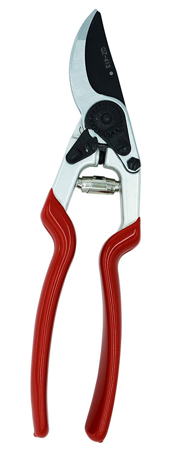 (image for) Zenport QZ413 Pruner Two-Hand Multi-Purpose, 1.25-Inch Cut, Forged Aluminum Handles