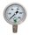 (image for) Zenport Zen-Tek Pressure Gauge SSLPG1000 Stainless Liquid Pressure Gauge, 0-1000 psi