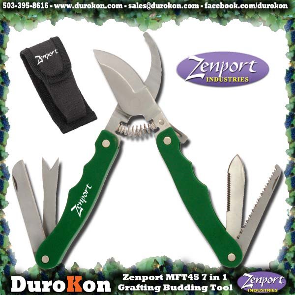 (image for) Zenport Multi-Tool MFT45 7 in 1 Grafting Budding Pruning Multi-Tool