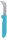 (image for) Zenport Sod/Mushroom Knife K103-BLUE Harvest Utility Knife, 3-Inch Straight Stainless Steel Non-Serrated Blade