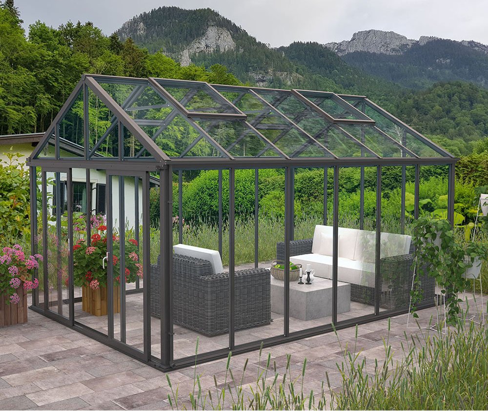 (image for) Zenport Versailles Sunroom SH1001D-2, 160.7- SqFt, 15.3 X 10.5-Feet
