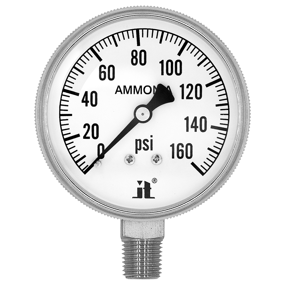 Zenport Zen-Tek Pressure Gauge APG160 Ammonia Gas Pressure Gauge, 0-160 Psi (image for) Zenport Zen-Tek Pressure Gauge APG160 Ammonia Gas Pressure Gauge, 0-160 Psi