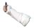 (image for) Zenport Picking Sleeves AG4020 AgriKon White Canvas Fruit Picking Sleeves, Protective Armwear, 1-Pair