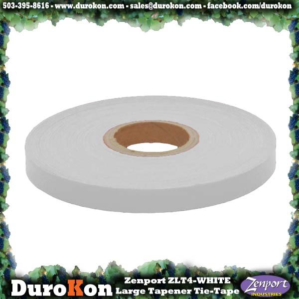 Zenport Plant Tie Tape ZL0015-8MIL Large Tapener White Plant Tie Tape, 180-Feet, 8-MIL (ZL100/ZL919/MAX HTB2 N) (image for) Zenport Plant Tie Tape ZL0015-8MIL Large Tapener White Plant Tie Tape, 180-Feet, 8-MIL (ZL100/ZL919/MAX HTB2 N)