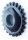 (image for) Zenport ePruner Nut EP3-P23 EP3 ePruner Replacement Gear Nut for Battery Powered Electric Pruner