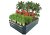 (image for) Zenport WS1203 Raised Garden Bed Kit, Gray, 47.3 x 35.4 x 11.8-inches
