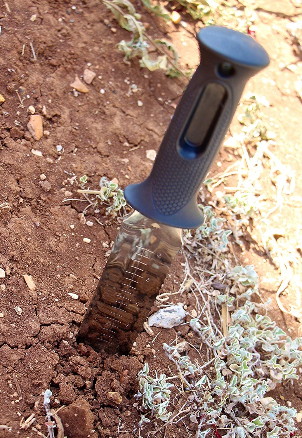 (image for) Zenport Soil Knife K247 Soil Knife with Sheath and 6-Inch Stainless Steel Serrated Blade