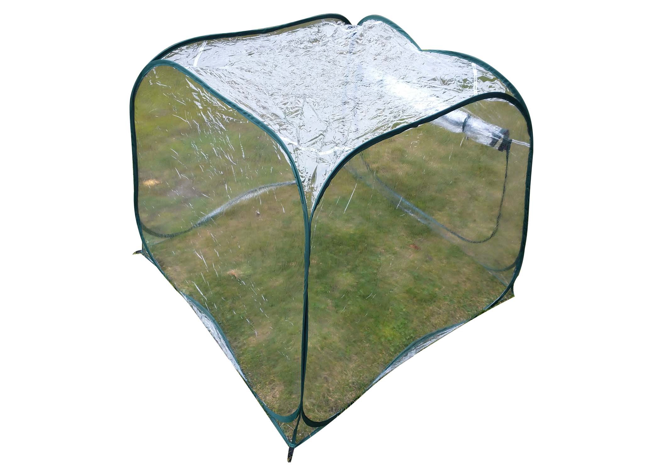 (image for) Zenport Pop-Up Greenhouse WS3241 47.3 x 47.3 x 39.4-inches