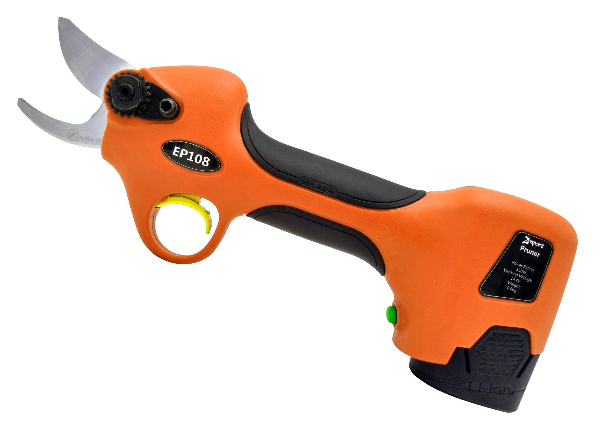 (image for) Zenport Cordless Pruner EP108 ePruner Small Battery Powered Electric Pruner, 1-Inch Cut