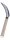 (image for) Zenport Sickle K201 Harvest Sickle/Berry Knife, 4.5-Inch Carbon Steel Curved Serrated Blade