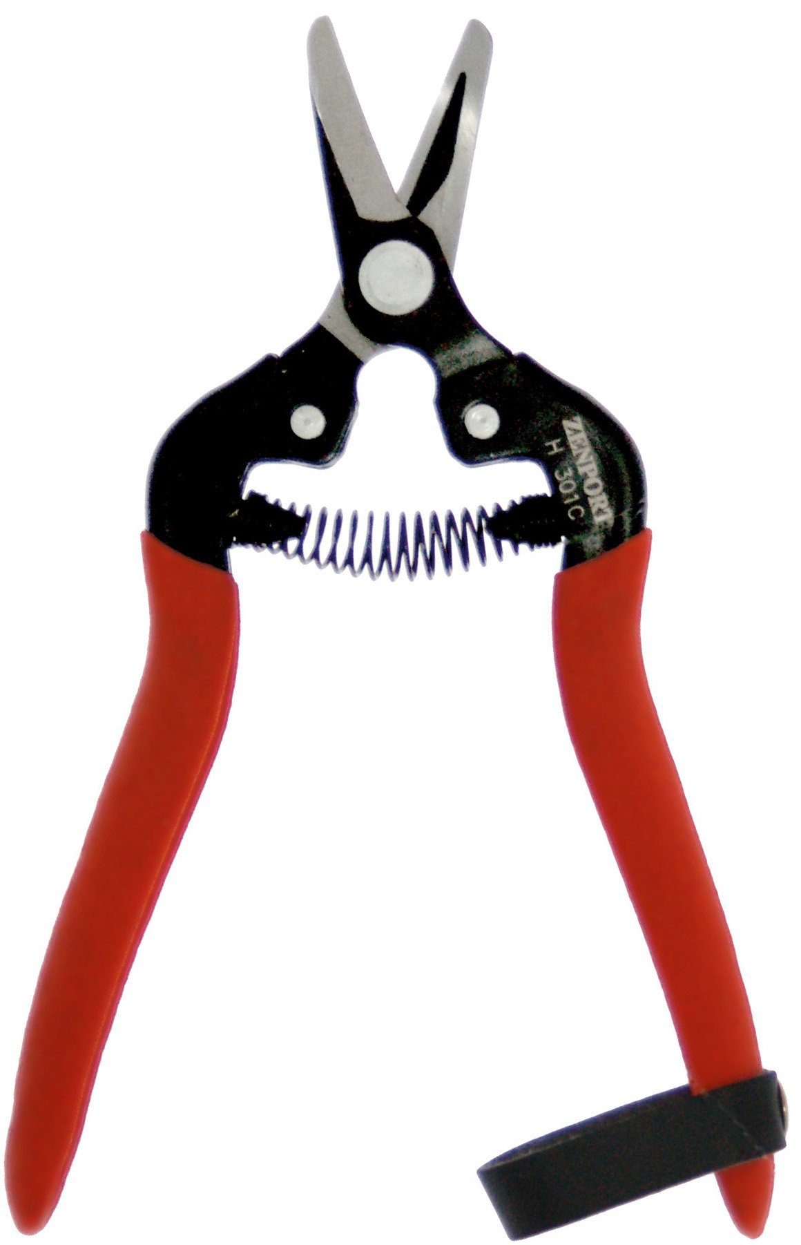 Zenport Shears H301C Fruit Shear, Short Curved Blade, Straight Edge (image for) Zenport Shears H301C Fruit Shear, Short Curved Blade, Straight Edge