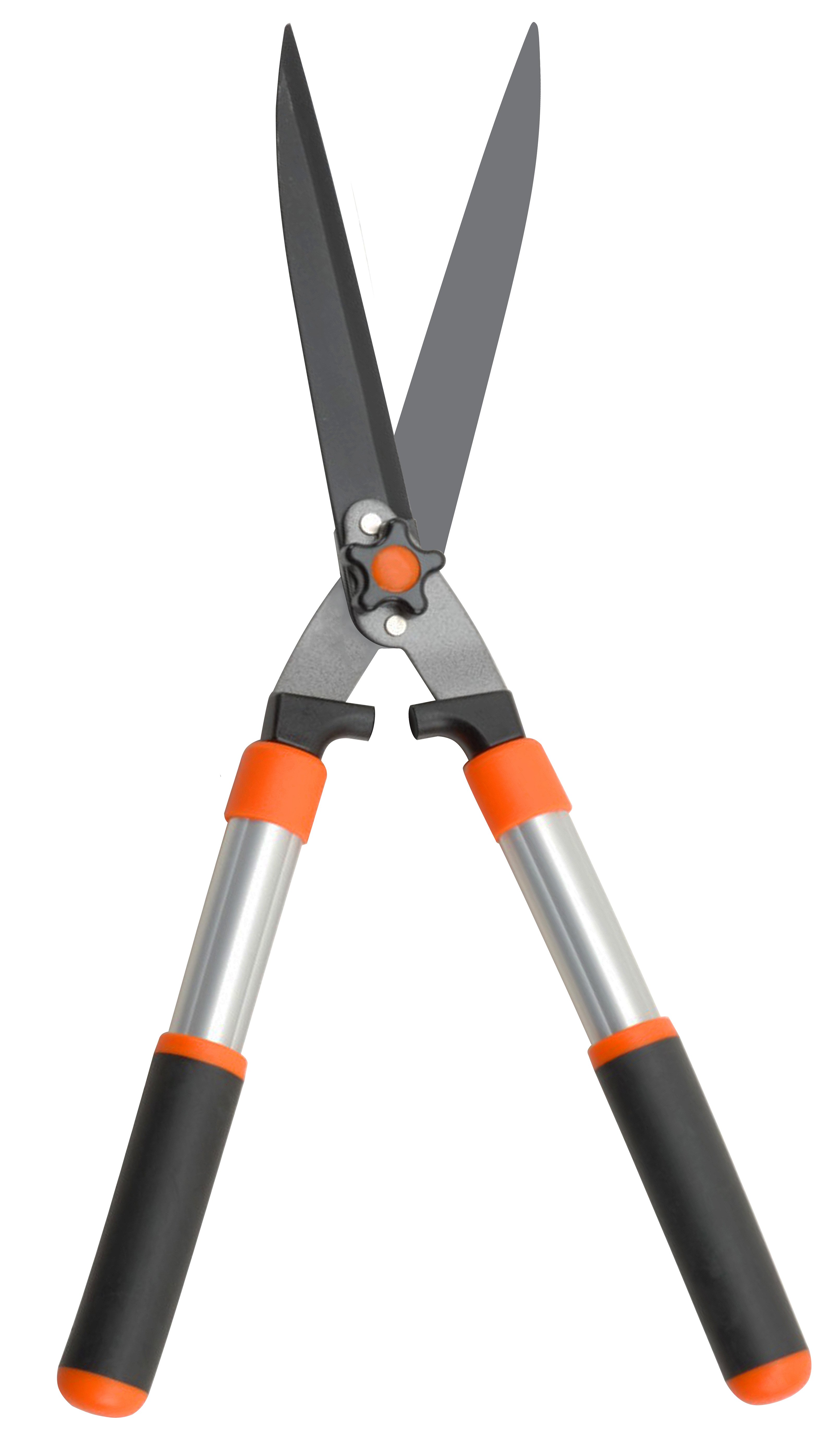 (image for) Zenport Hedge Shear HS723 Telescopic 11.25-Inch Aluminum Handle, 8.75-Inch Straight Blade