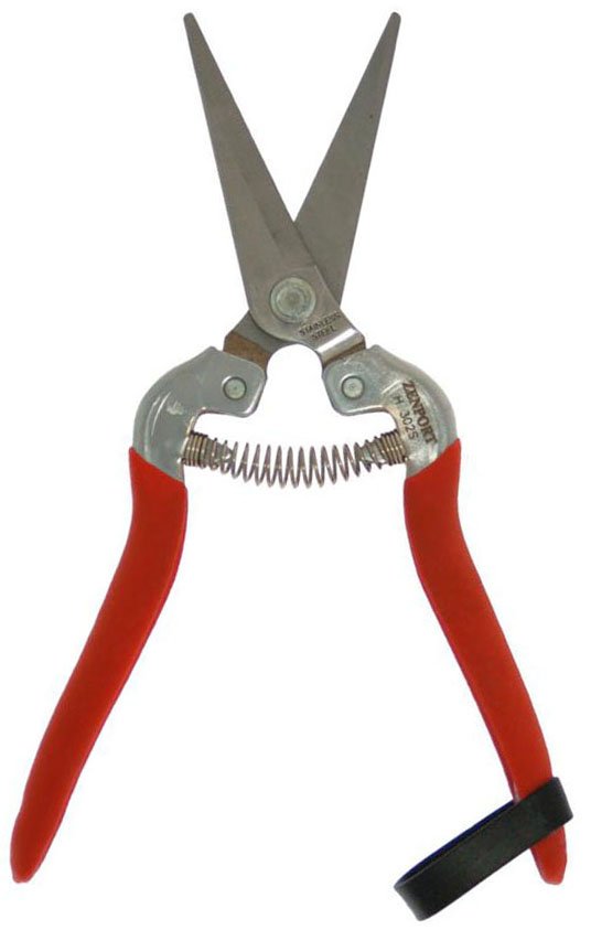 (image for) Zenport Shears H302S Harvest Shear, Serrated Long Stainless Blade