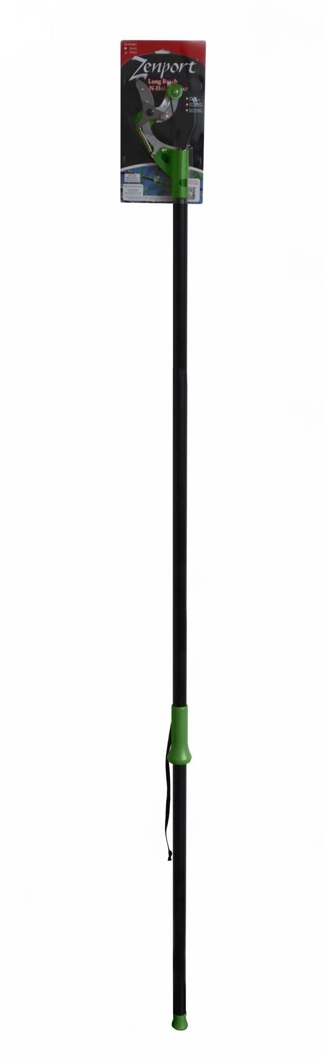 (image for) Zenport Pole Pruner ZL632 90-Inch, .5-Inch Cut, Cut-N-Hold, Pump-Action, Draw-Cord, For Pruning Fruit Trees