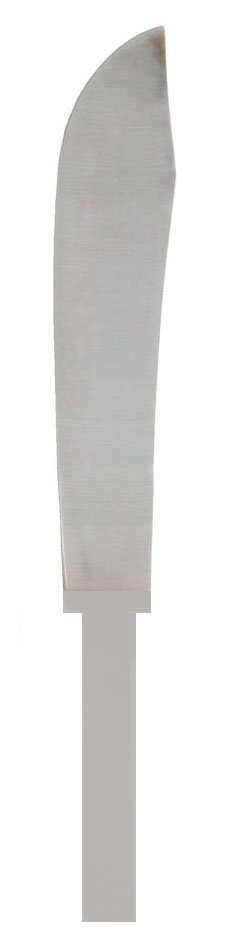 Zenport Knife Blade K113-B 6.75-Inch Stainless Steel Butcher Knife Blade Only for Hops and Cabbage (image for) Zenport Knife Blade K113-B 6.75-Inch Stainless Steel Butcher Knife Blade Only for Hops and Cabbage