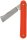 (image for) Zenport Grafting Knife K106 Budding and Grafting Knife, Bark Lifter, Dual-Taper Bevel Cutting Edge