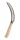 (image for) Zenport Sickle K202 Lavender Harvest Sickle/Berry Knife, Notched Handle, 6.5-Inch Curved Serrated Blade
