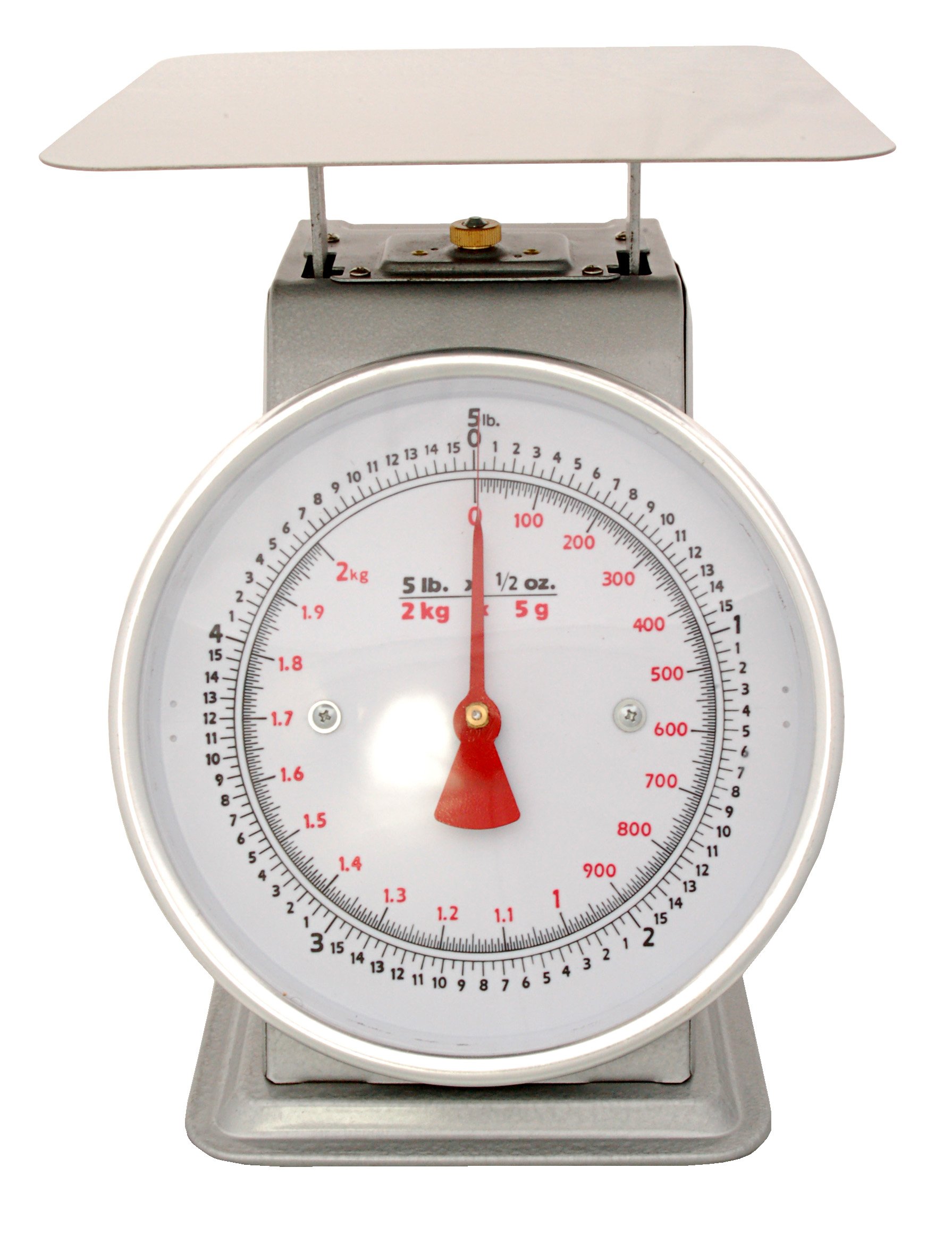 (image for) Zenport Accuzen Scale AZD05 Mechanical Platform Dial Scale, 5 Pound, For weighing fruits and vegetables
