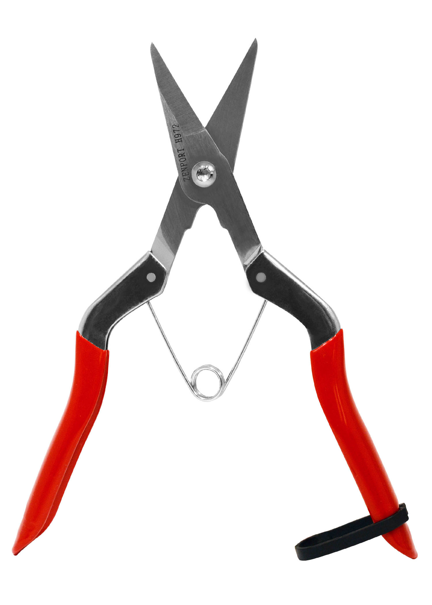 Zenport Shears H972 Long Deluxe Thinning Pomelo Shear 210cm 8.25-Inch Long with Wishbone Spring