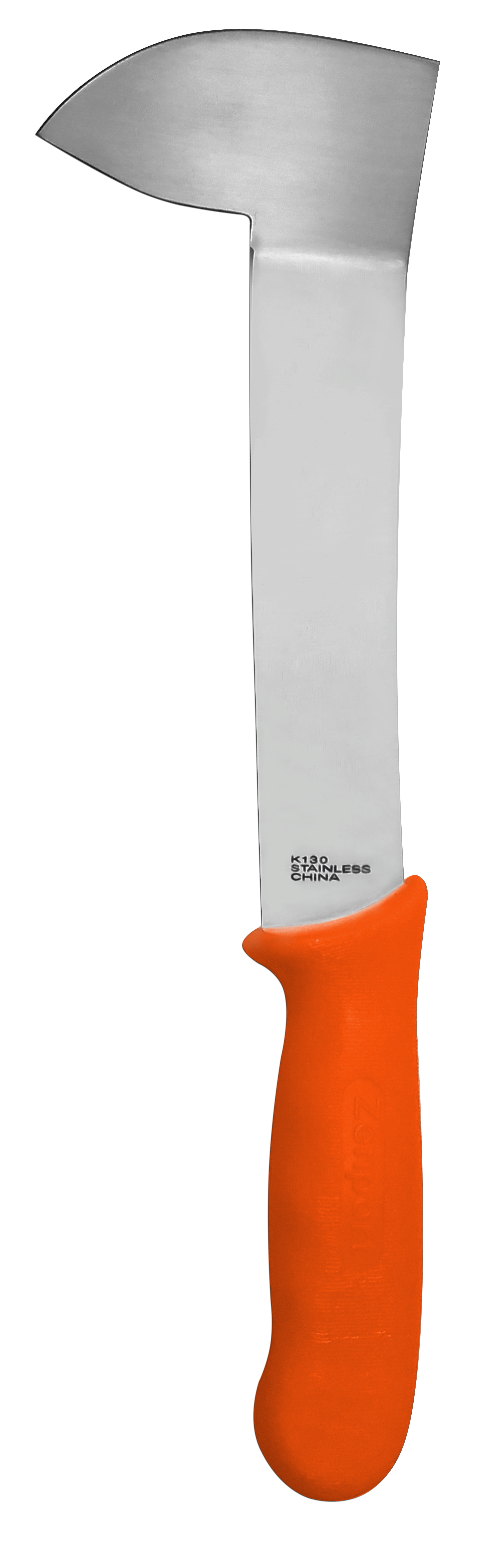 Zenport Cuchillo de apio K130, hoja de acero inoxidable de 8.5 pulgadas, mango de plástico naranja