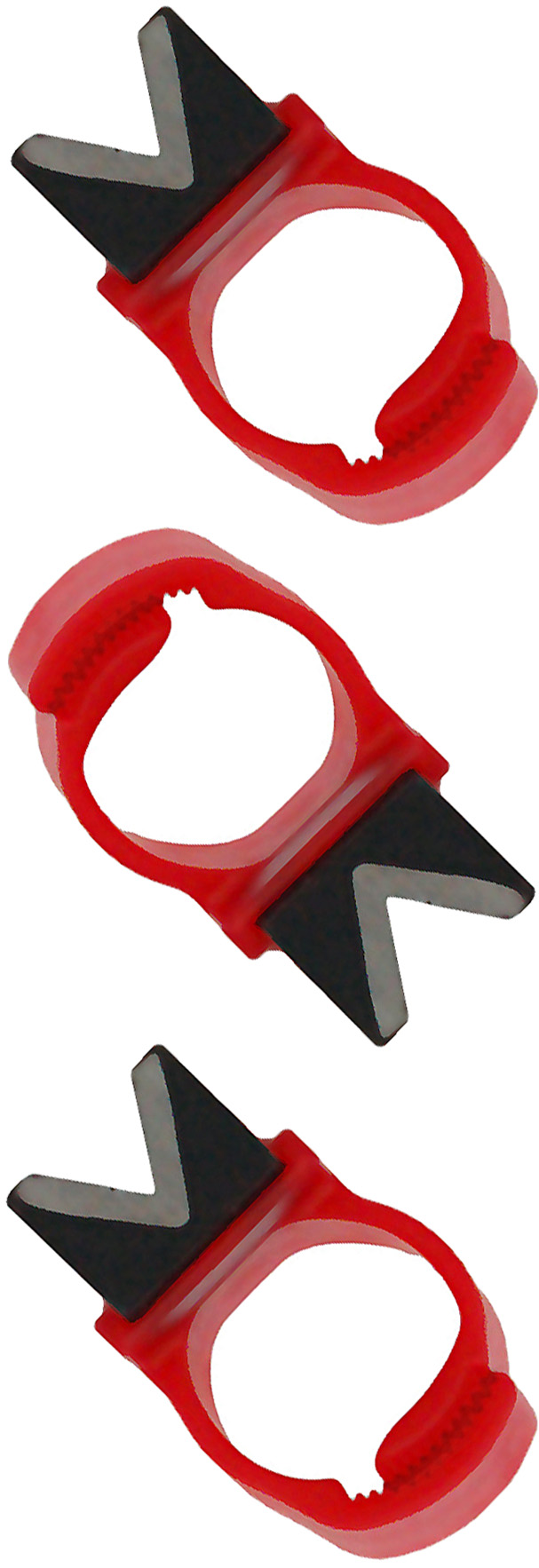 Zenport Cuchillo De Dedo RK-112-10PK V Shaped Blade, Adjustable Finger Size, for Harvest, BAG OF 10