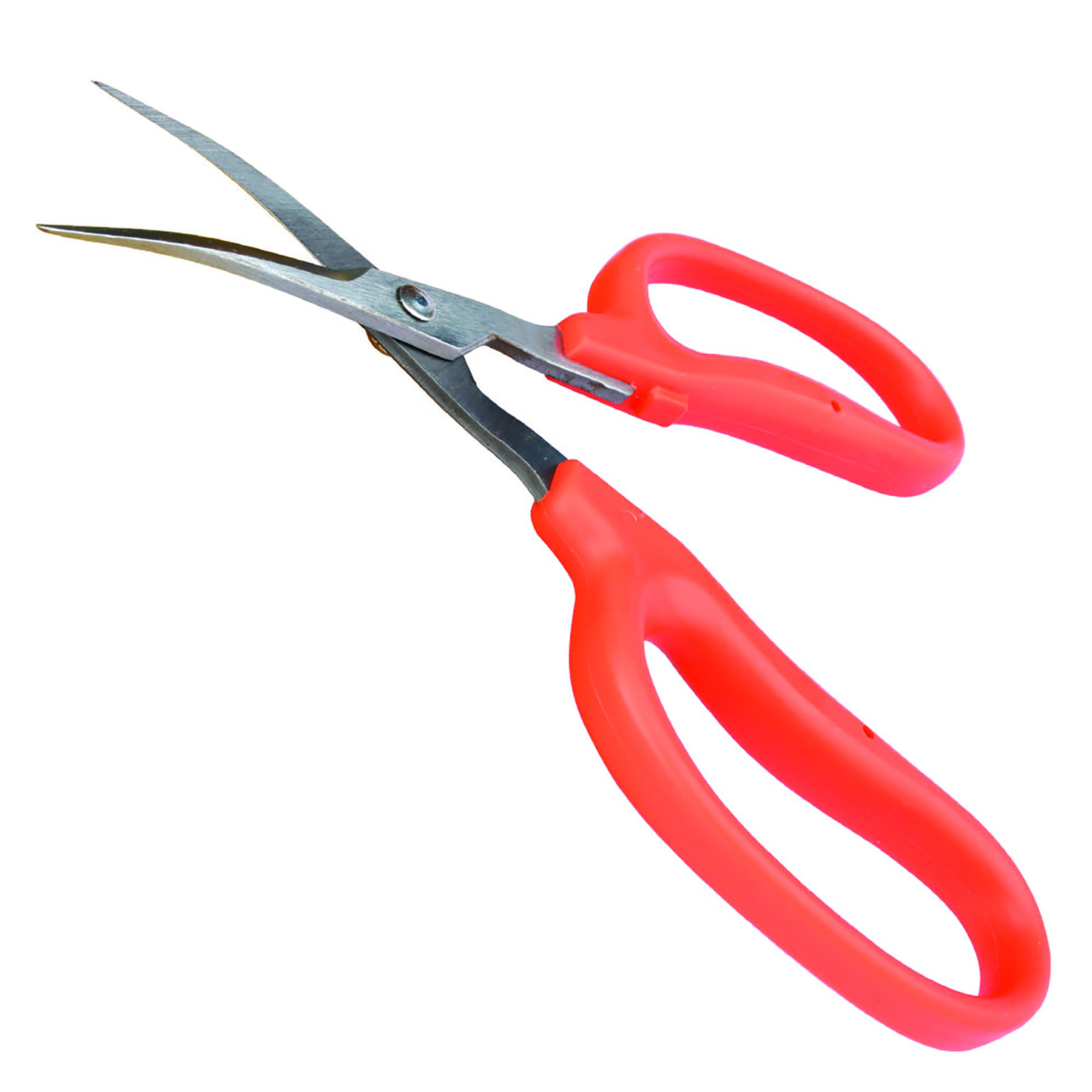 Zenport Scissors ZS420 Curved MasaMasa Trim Trimming Scissors, Orange Handle